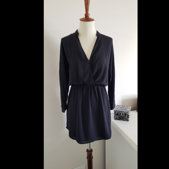 Black Long Sleeve Dress - Picture 1 of 5